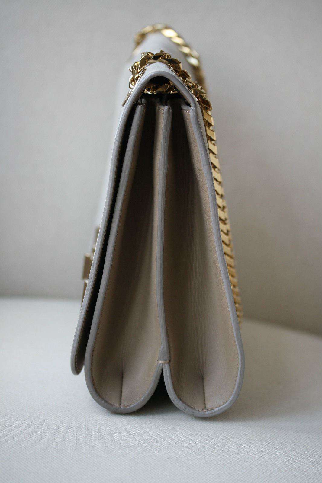 STARK AT HARRODS SERENA BEIGE CLUTCH HANDBAG - Image 9