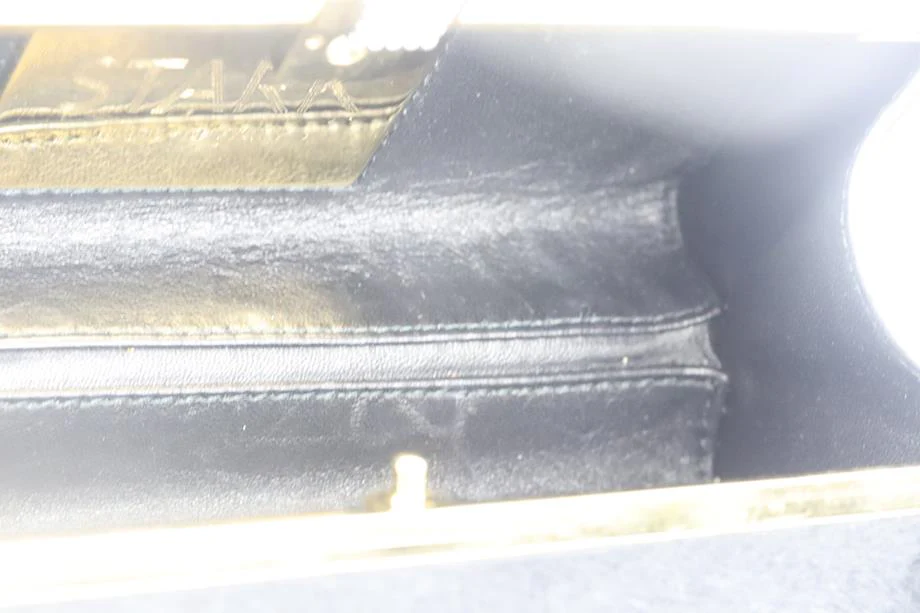 STARK CALF HAIR AND LEATHER BOX CLUTCH - Image 6