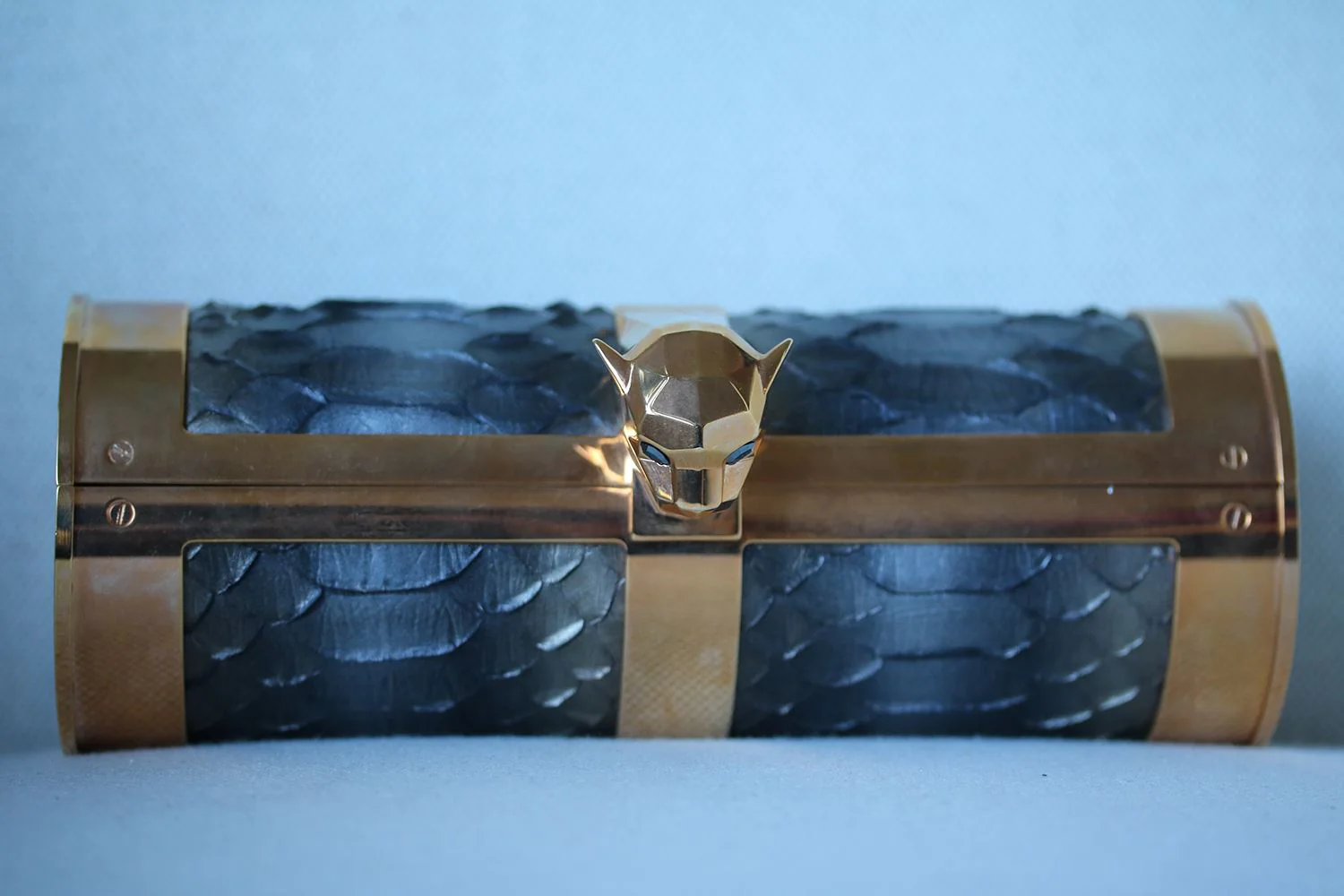 STARK FIERCE PYTHON BOX CLUTCH - Image 7