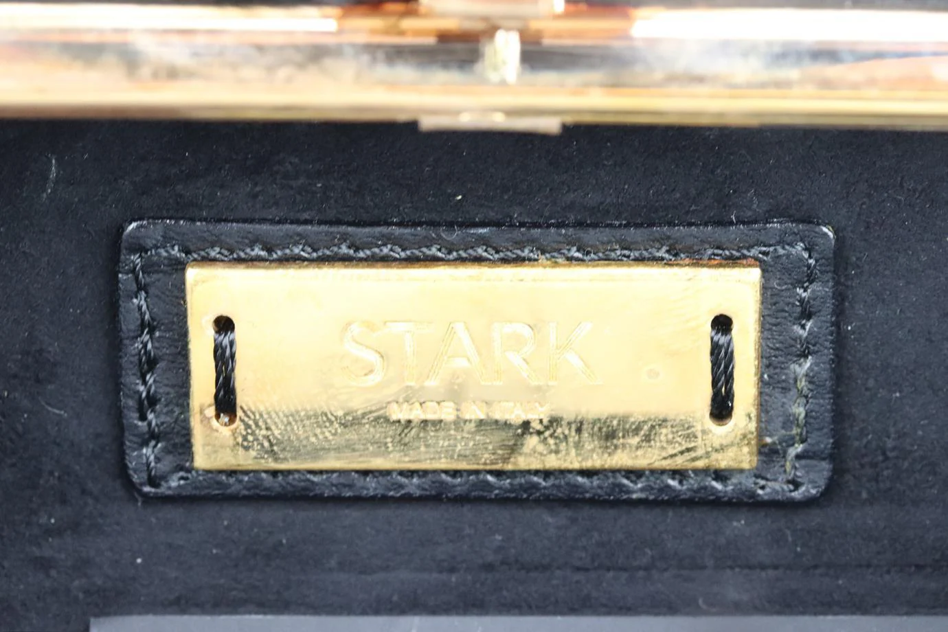 STARK MINK FUR AND SUEDE BOX CLUTCH - Image 8