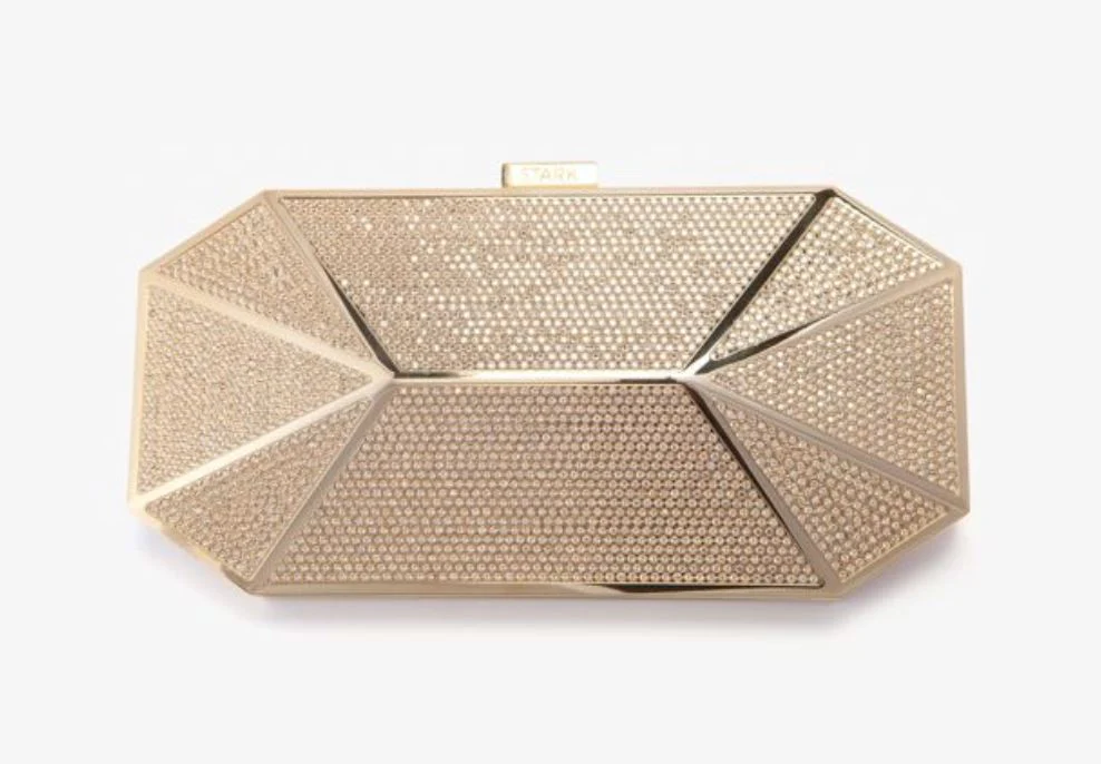 STARK PUT A RING ON IT CRYSTAL BOX CLUTCH - Image 9