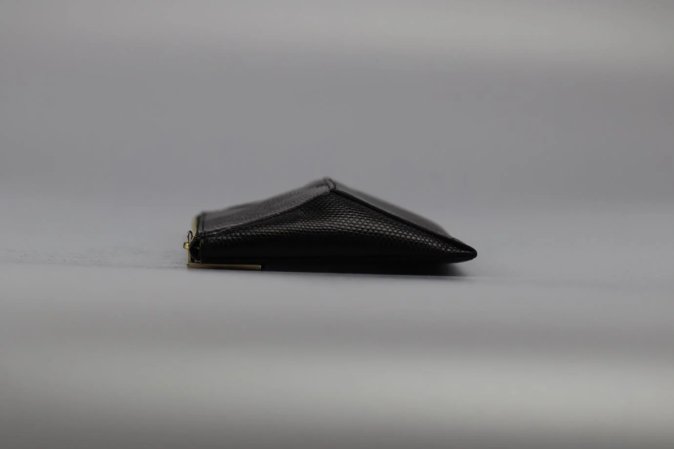 STARK SNAKE EFFECT LEATHER CLUTCH - Image 4