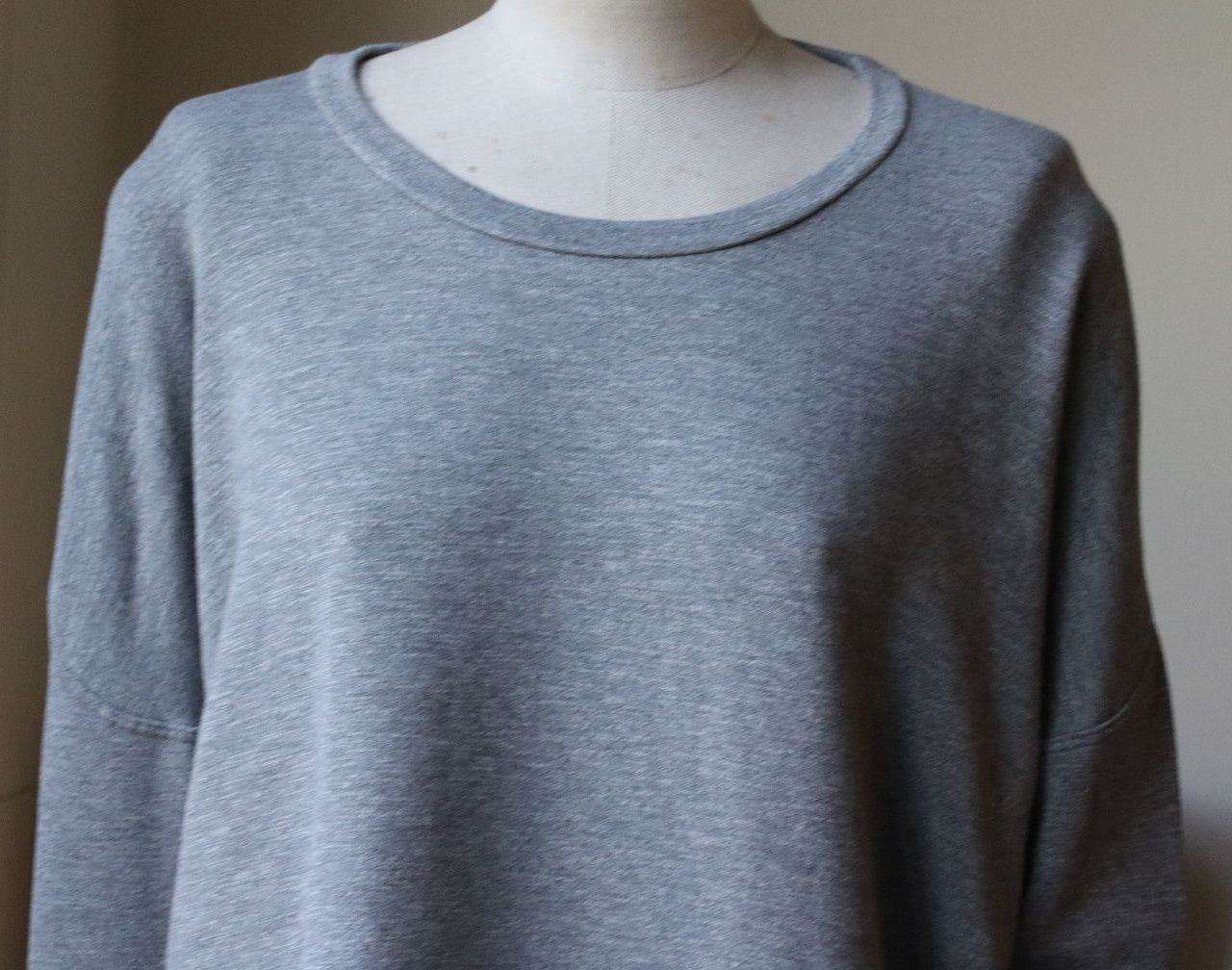 STATESIDE HEATHER GREY SWEATER MEDIUM - Image 4