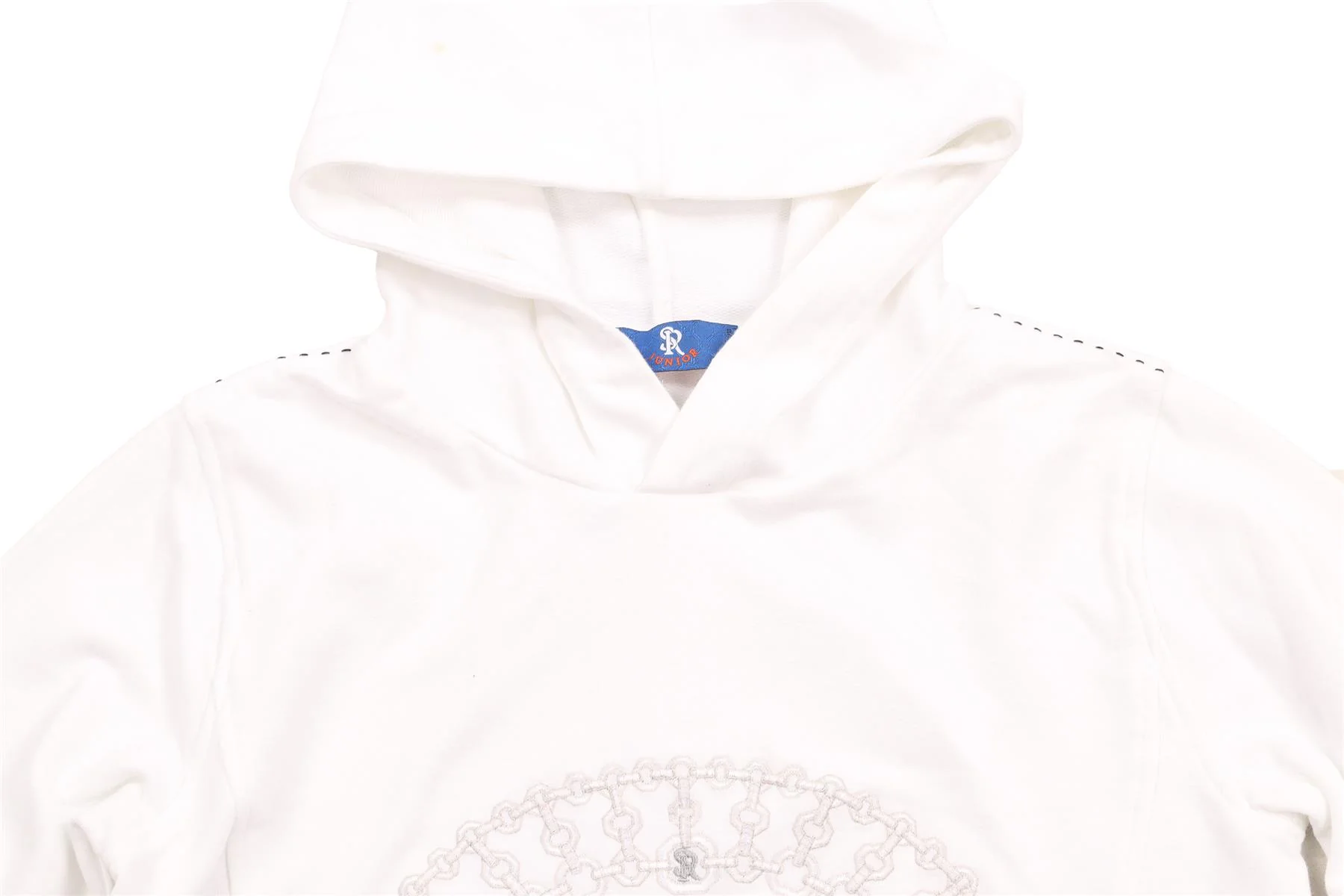 STEFANO RICCI WHITE KIDS BOYS HOODIE 8 YRS - Image 3