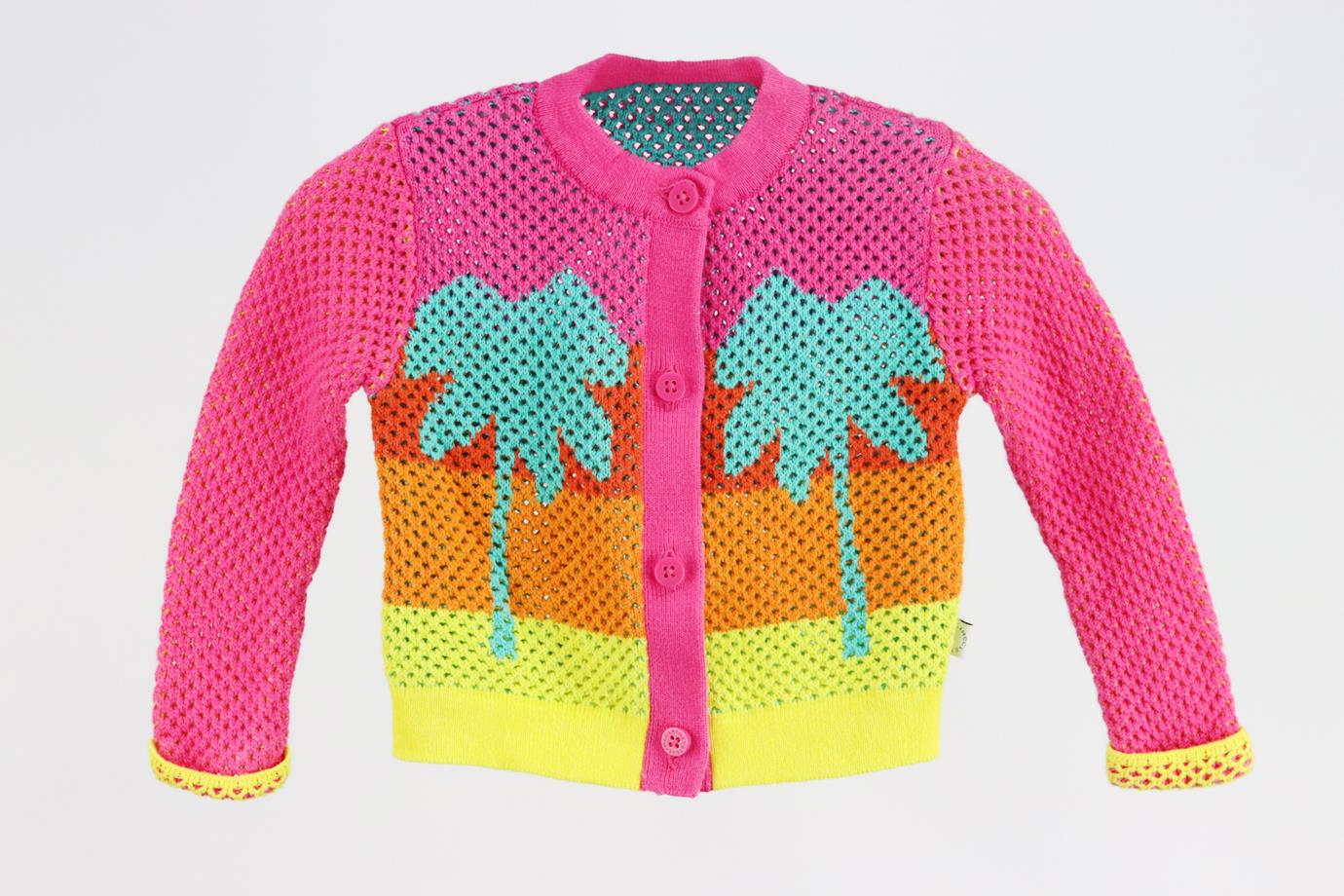 STELLA MCCARTNEY BABY GIRLS COTTON CARDIGAN 6 MONTHS - Image 2