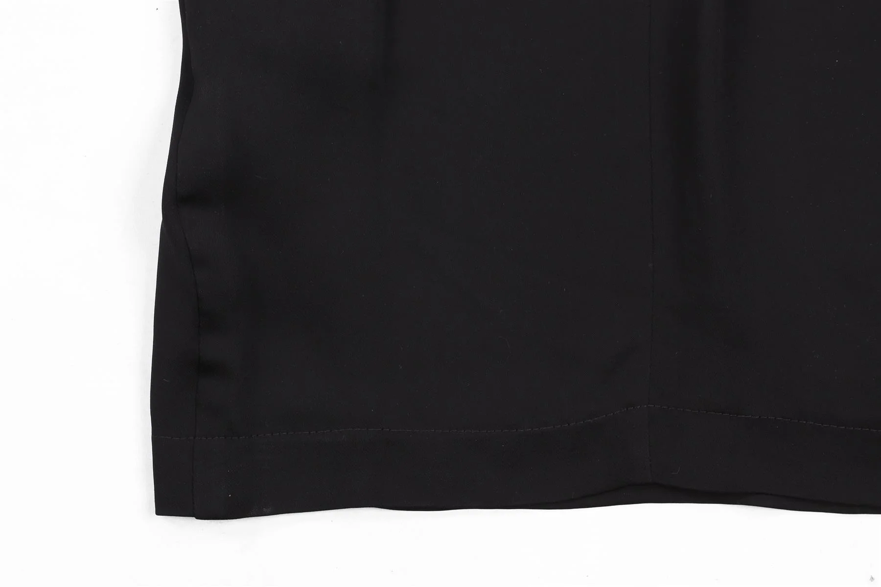 STELLA MCCARTNEY BLACK CREPE MINI DRESS IT 38 UK 6 - Image 5