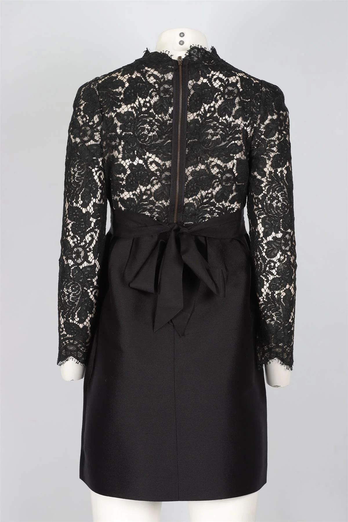 STELLA MCCARTNEY BLACK LACE MINI DRESS IT 40 UK 8 - Image 4