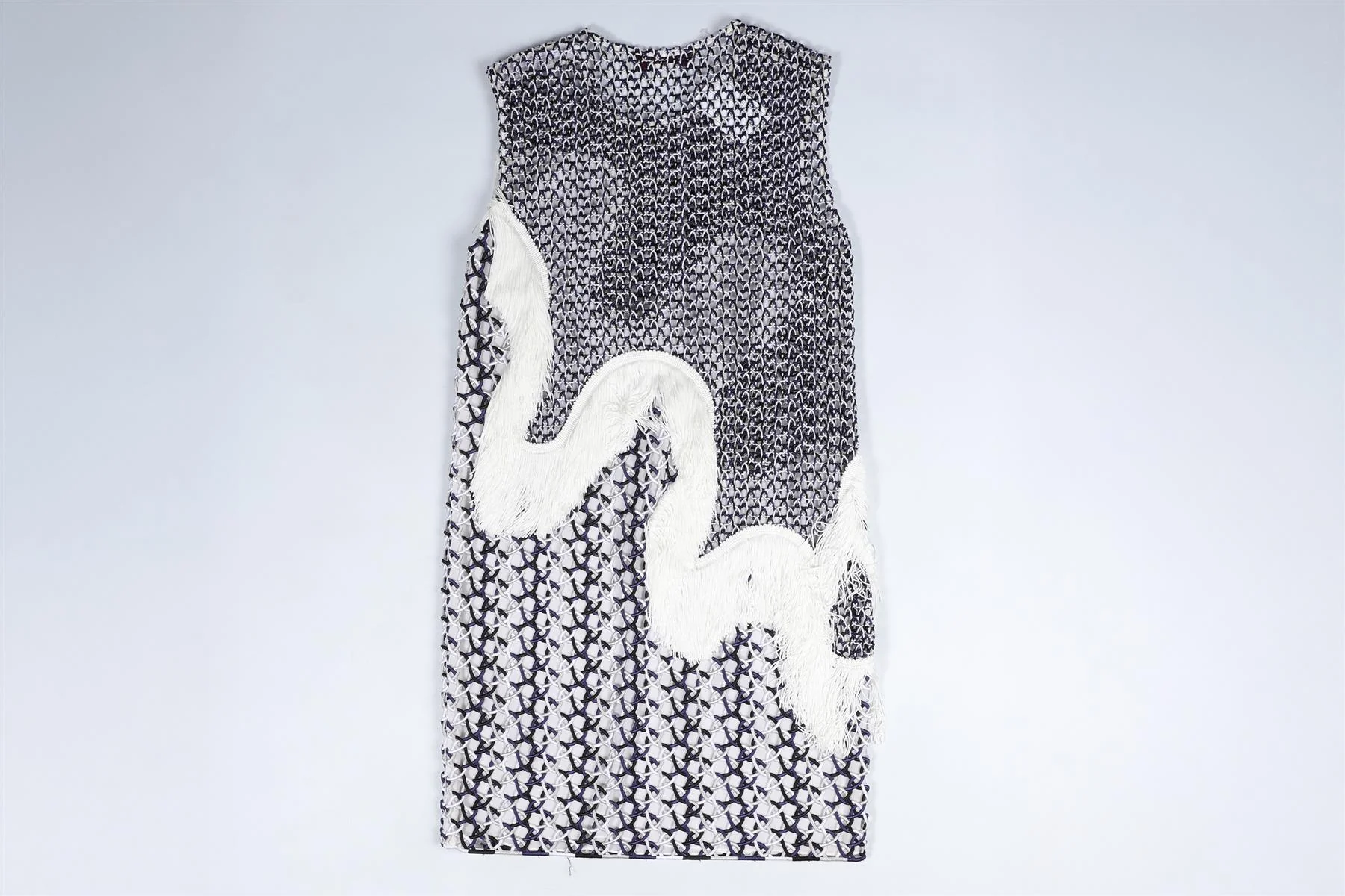 STELLA MCCARTNEY BLUE LACE MINI DRESS IT 34 UK 2 - Image 4