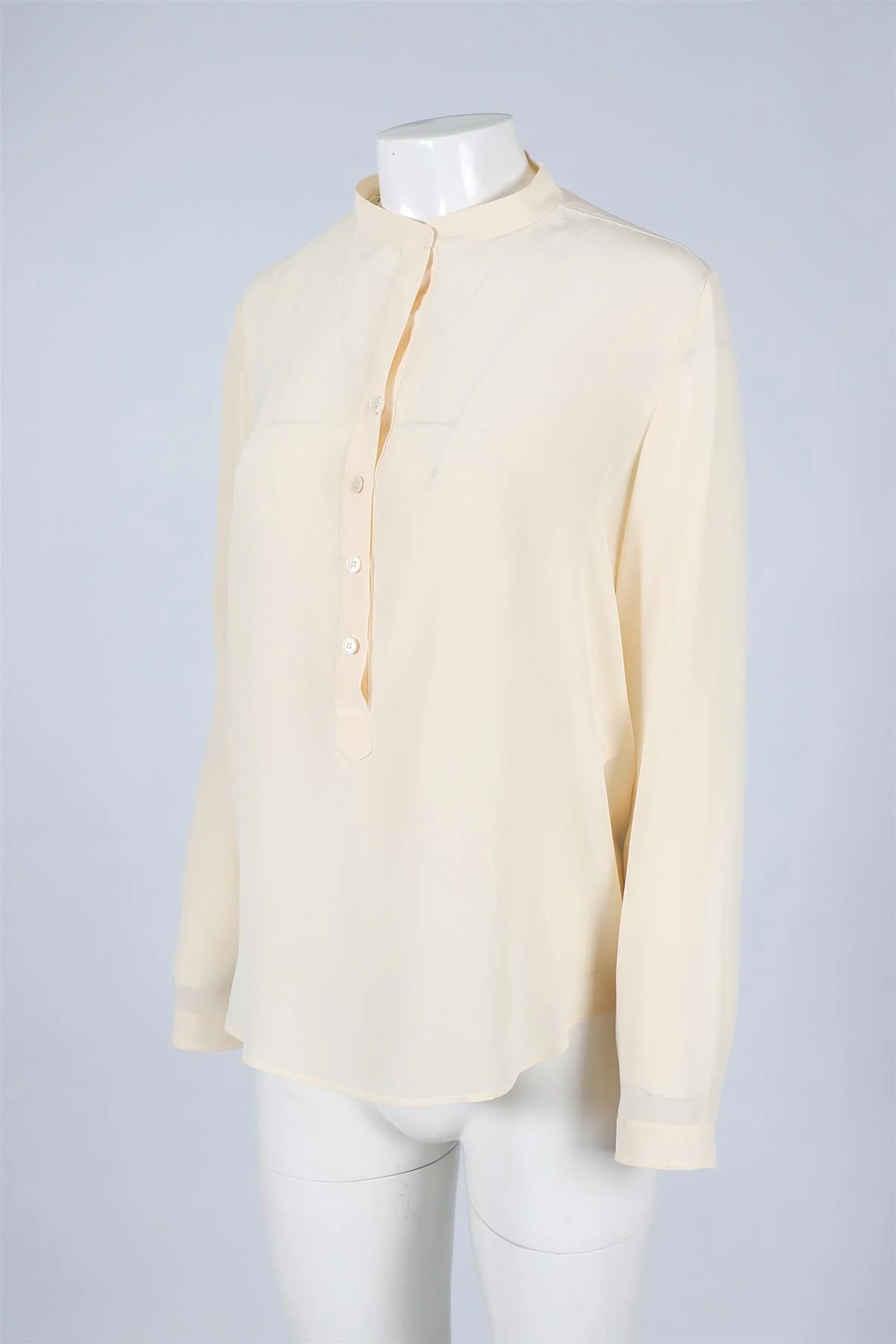 STELLA MCCARTNEY CREAM SILK TOP IT 40 UK 8 - Image 3