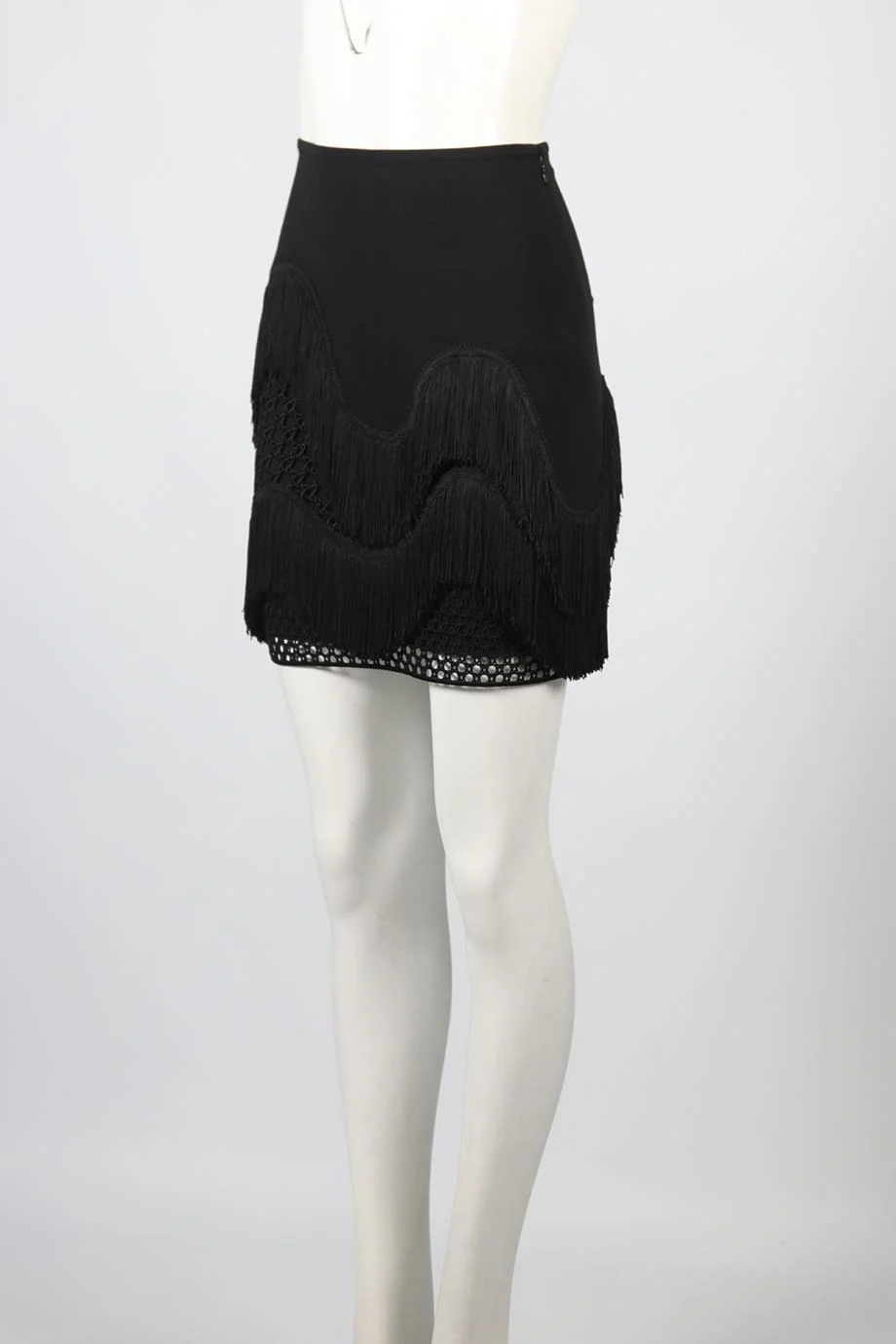 STELLA MCCARTNEY CREPE MINI SKIRT IT 36 UK 4 - Image 3