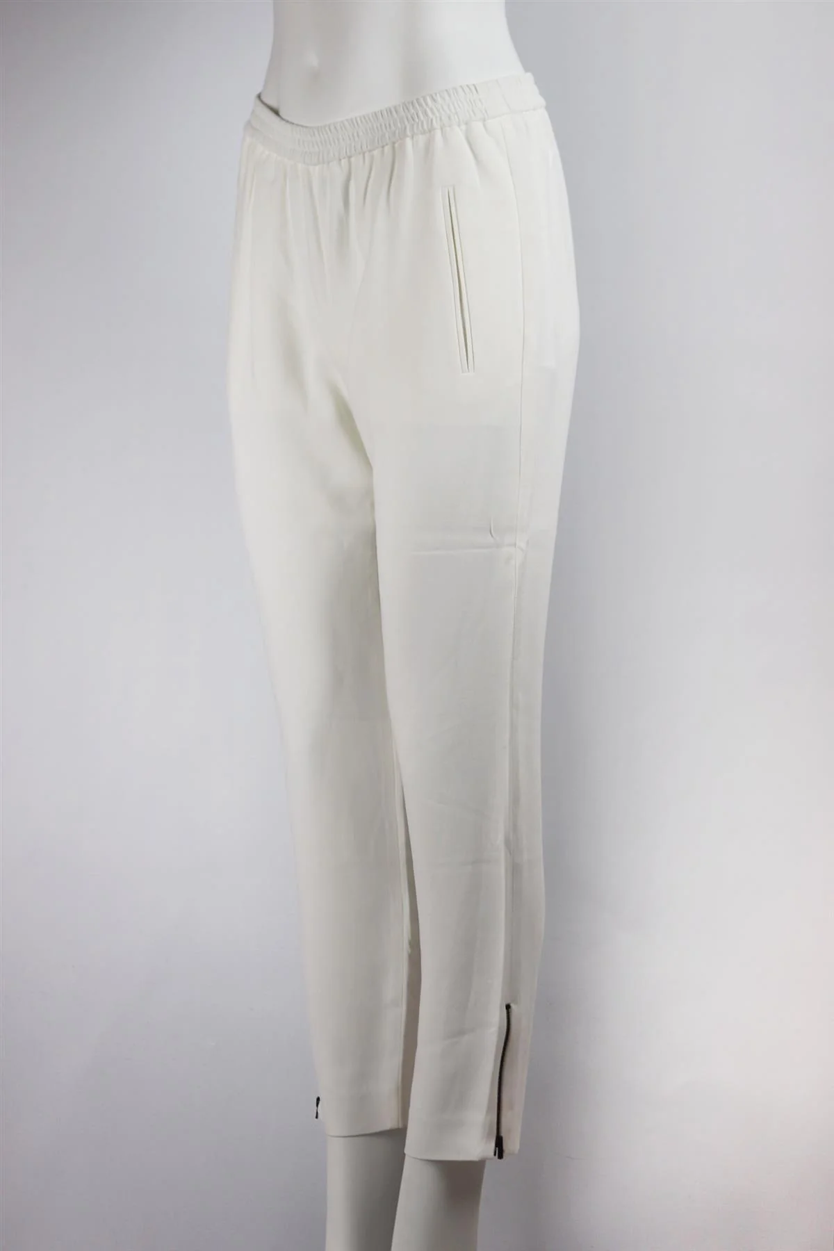 STELLA MCCARTNEY CREPE STRAIGHT LEG PANTS IT 38 UK 6 - Image 3