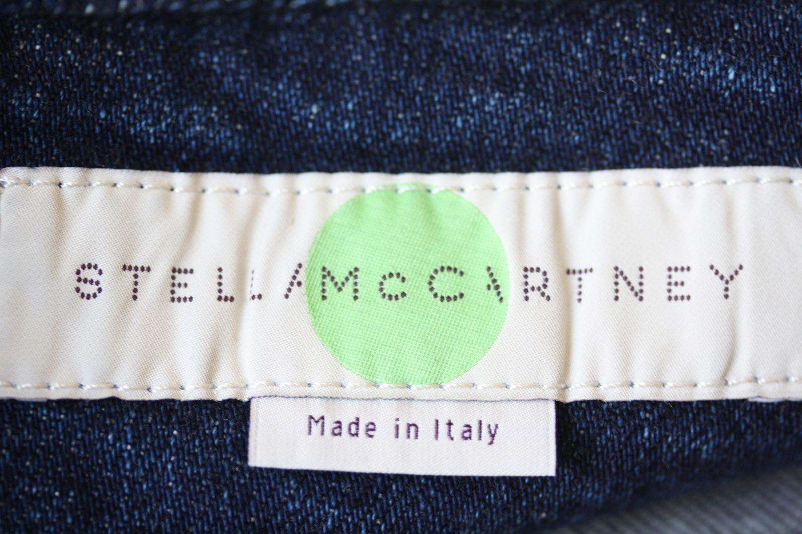STELLA MCCARTNEY DENIM LACE JACKET IT 38 UK 8 - Image 10