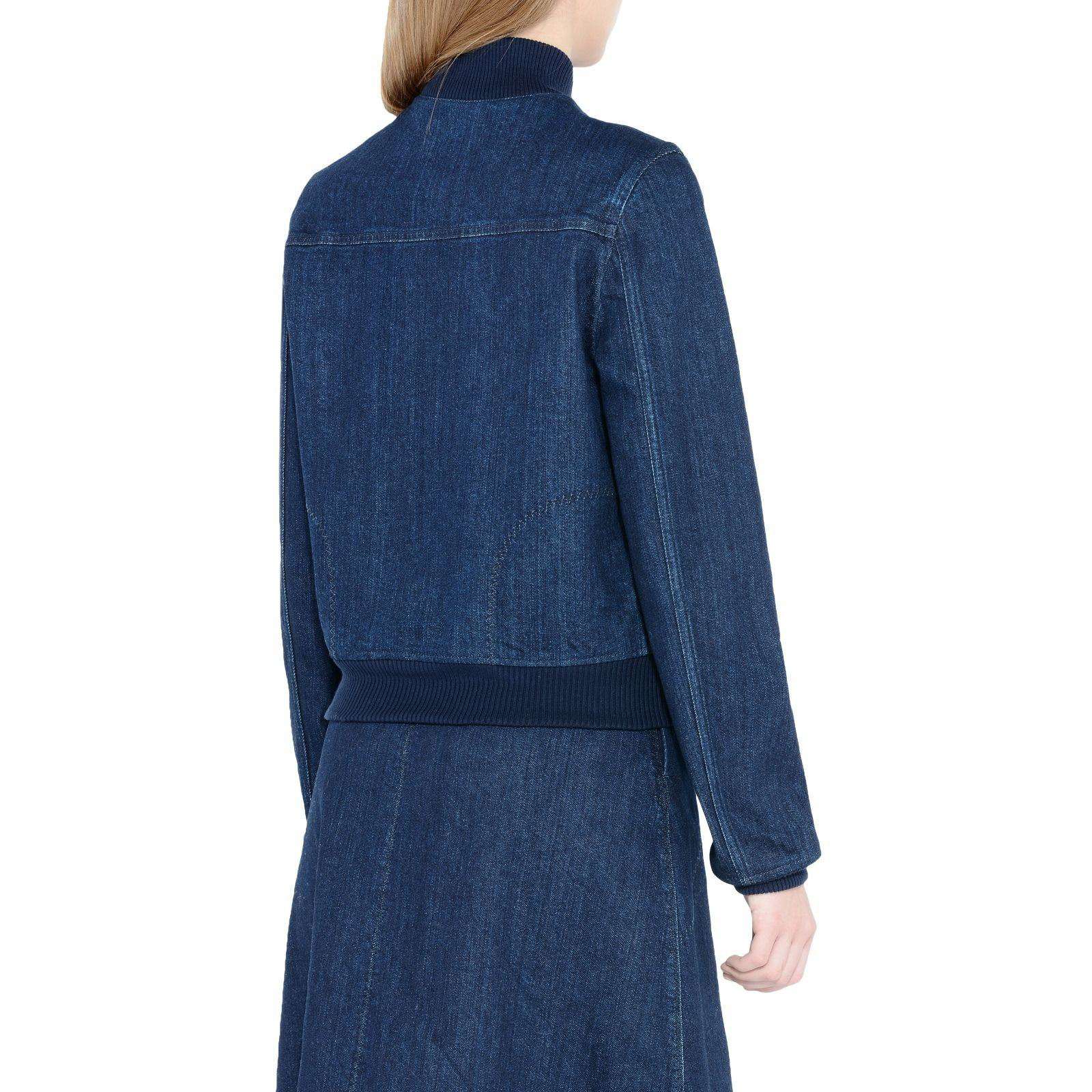 STELLA MCCARTNEY DENIM LACE JACKET IT 38 UK 8 - Image 3
