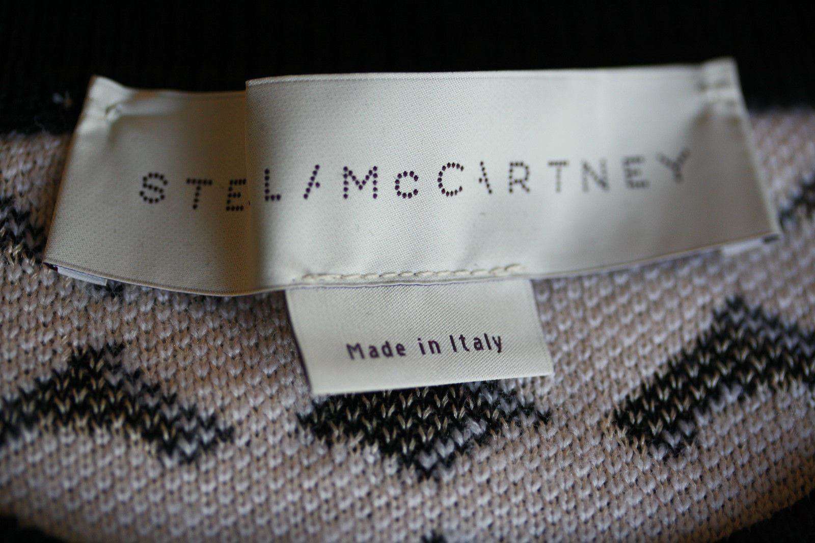 STELLA MCCARTNEY HEART PRINT COTTON/WOOL SWEATER JUMPER UK 10 - Image 9