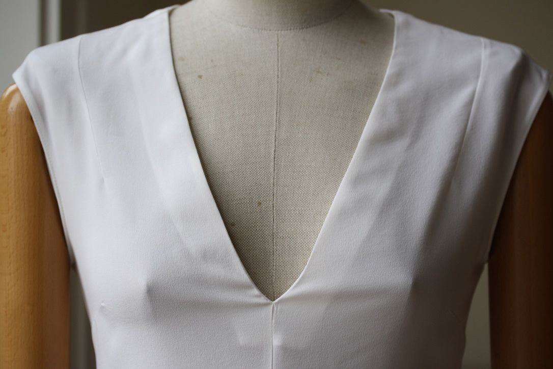 STELLA MCCARTNEY IVORY SLEEVELESS TOP IT 38 UK 6/8 - Image 4