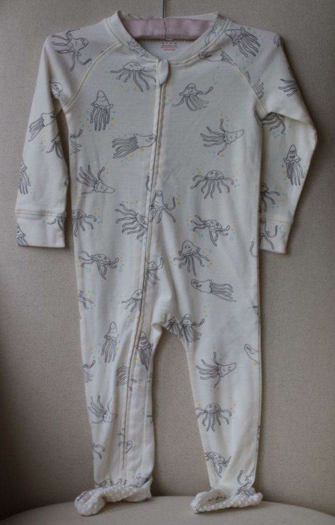STELLA MCCARTNEY KIDS BABY BITSY JELLYFISH BABYGROW 18 MONTHS - Image 2