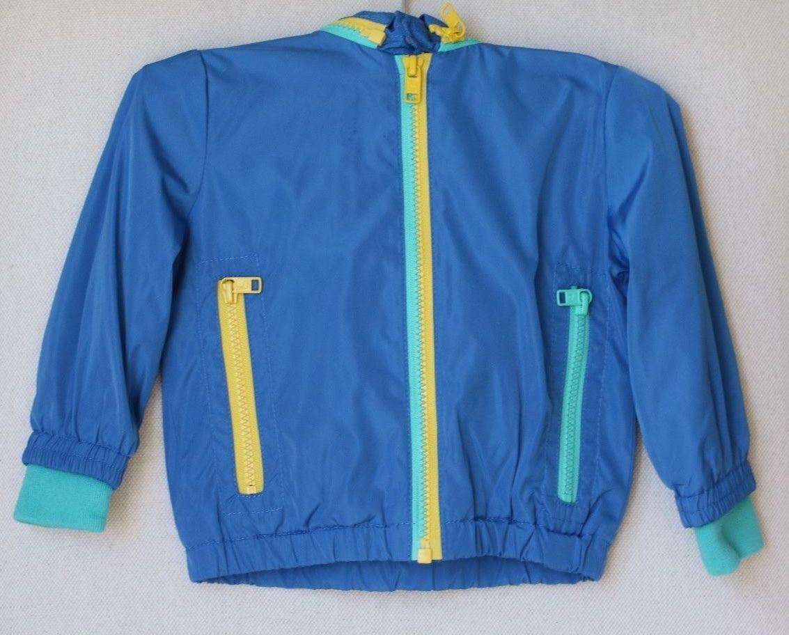 STELLA MCCARTNEY KIDS BABY BLUE LIGHTWEIGHT HOODED SCOUT JACKET 12 MONTHS - Image 6