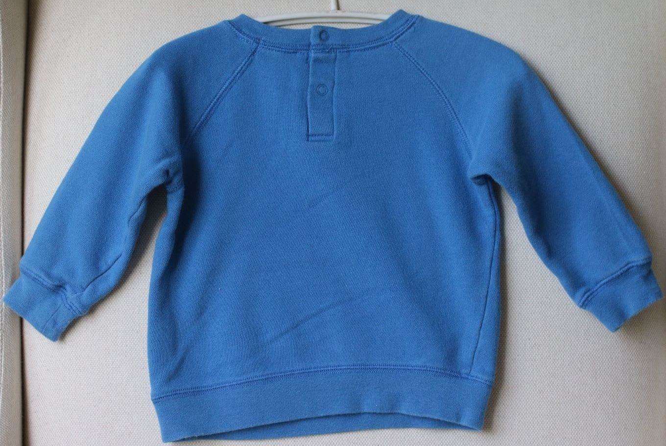 STELLA MCCARTNEY KIDS BABY BOY BLUE BILLY BEAR SWEATER 18 MONTHS - Image 2
