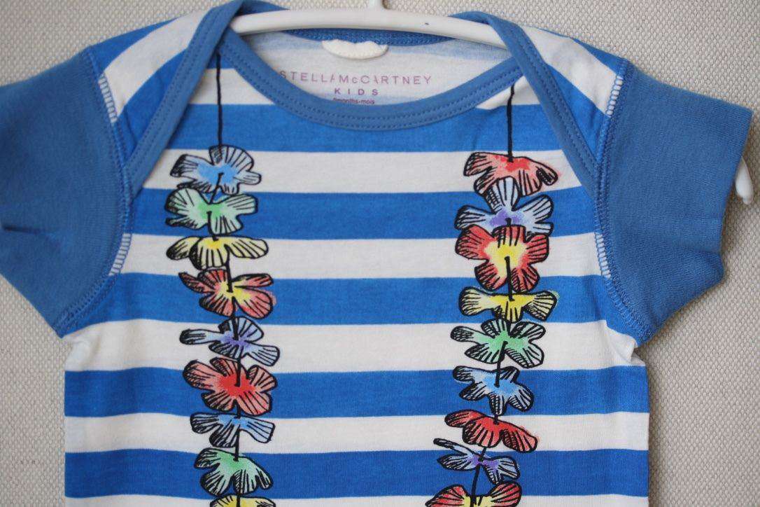 STELLA MCCARTNEY KIDS BABY CASSIDY STRIPED SHORTIE 9 MONTHS - Image 3
