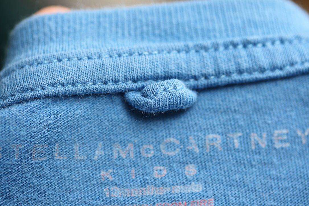 STELLA MCCARTNEY KIDS BABY CHUCKLE EMBROIDERED TOP T-SHIRT 12 MONTHS - Image 3