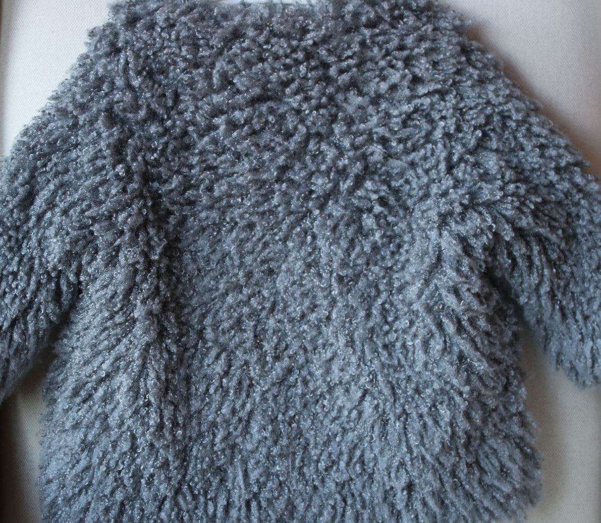 STELLA MCCARTNEY KIDS BABY GREY SPARKLES COAT 3 YEARS - Image 8
