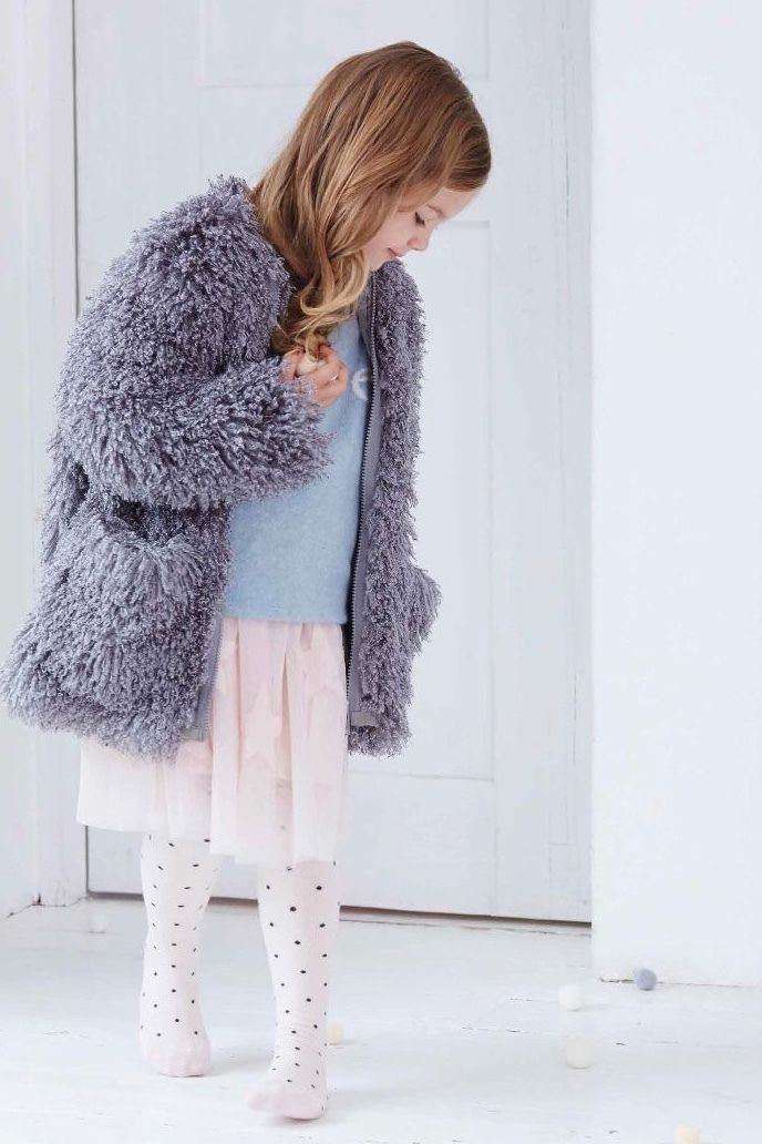 STELLA MCCARTNEY KIDS BABY PINK SPARKLES COAT 3 YEARS - Image 5