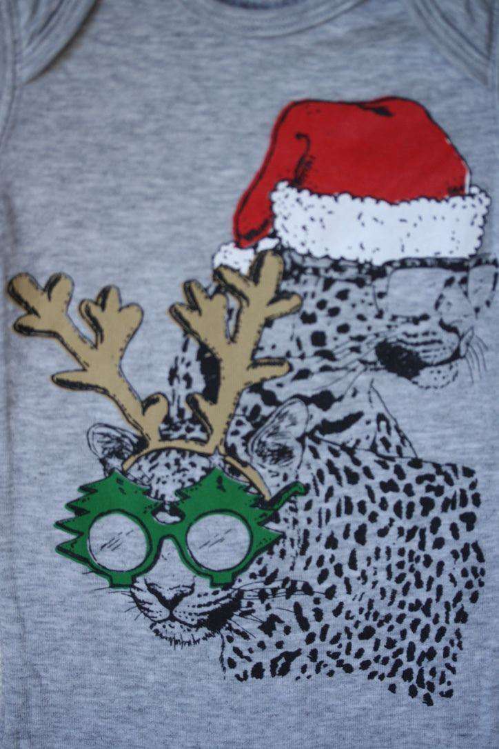 STELLA MCCARTNEY KIDS BABY RUFUS CHRISTMAS BABYGROW 6 MONTHS - Image 5