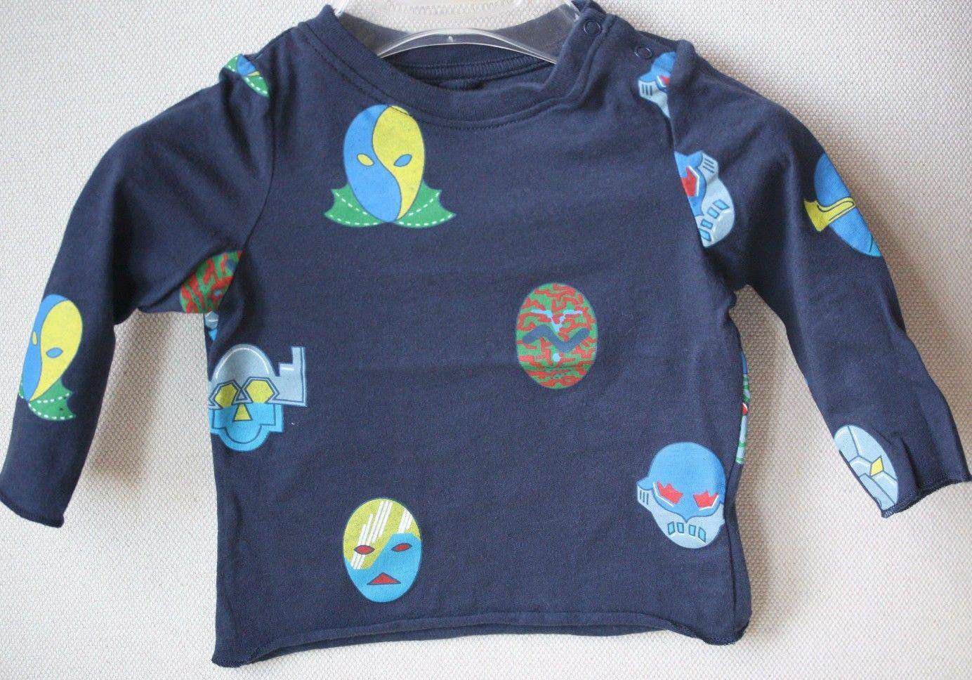 STELLA MCCARTNEY KIDS GEORGIE SUPERHERO BABY T-SHIRT 6 MONTHS - Image 2
