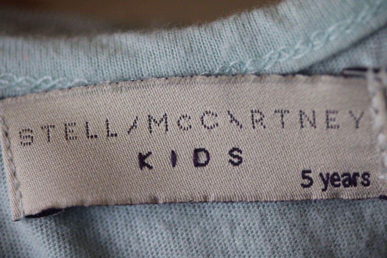 STELLA MCCARTNEY KIDS GIRLS BELL BLUE DAISY TULLE DRESS 5 YEARS - Image 3