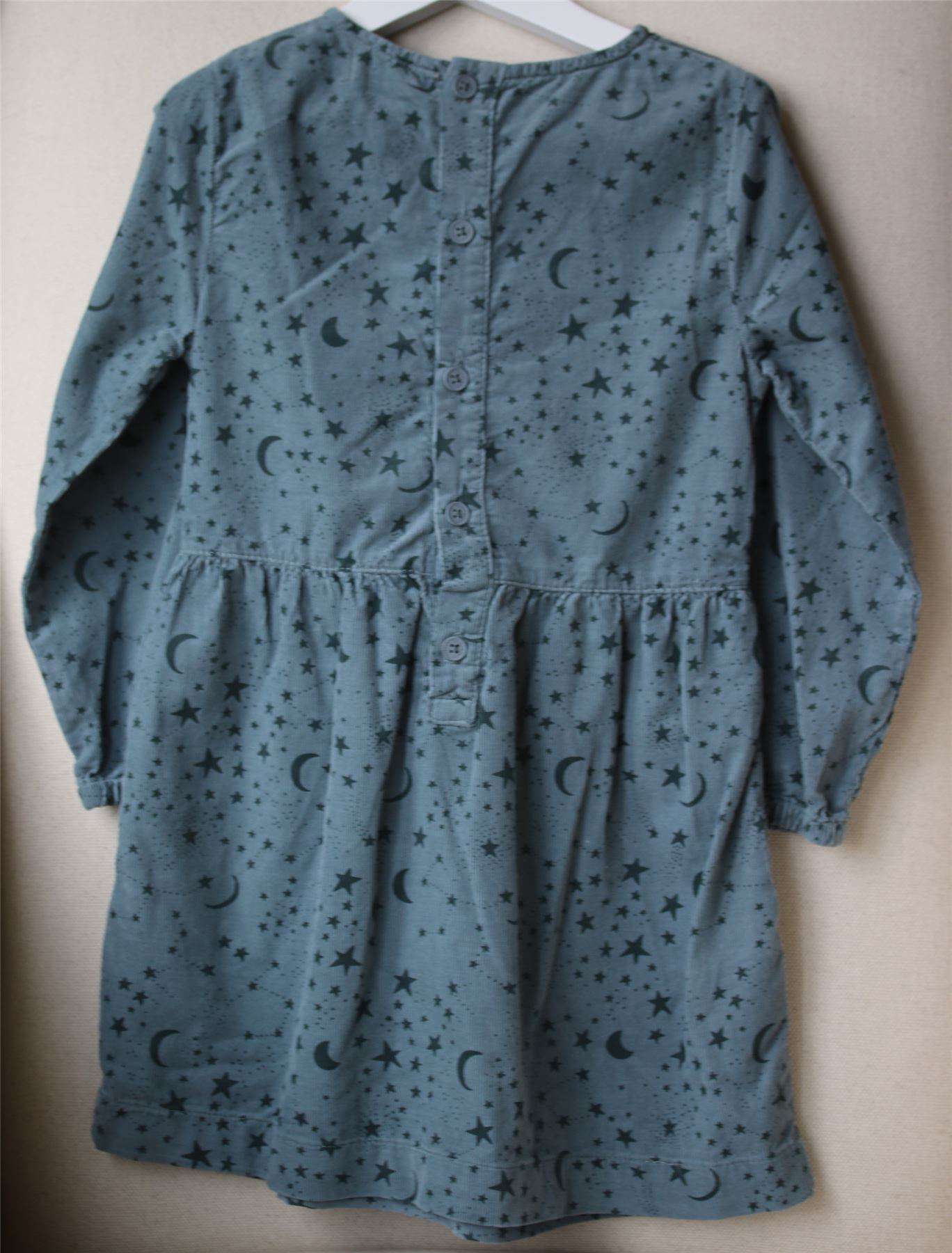 STELLA MCCARTNEY KIDS GIRLS BLUE COTTON DRESS 5 YEARS - Image 3