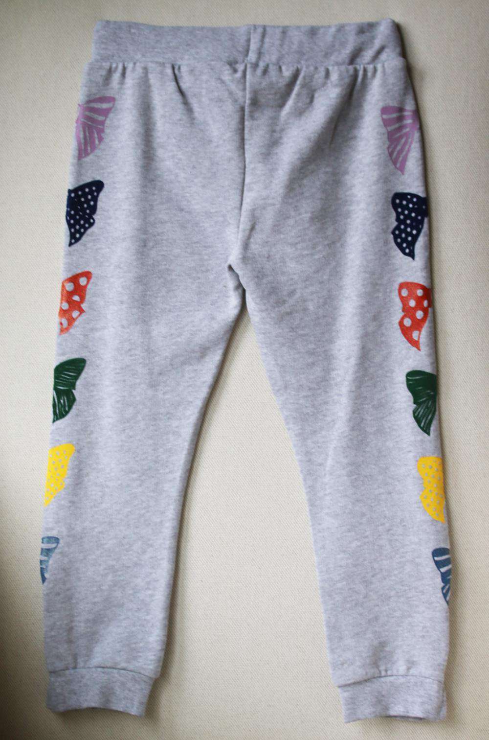 STELLA MCCARTNEY KIDS GIRLS BOW PRINT COTTON TRACKSUIT 5 YEARS - Image 5