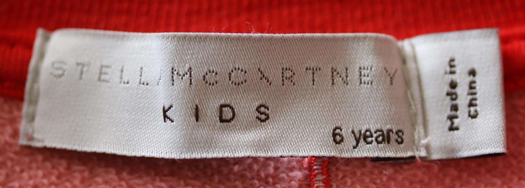 STELLA MCCARTNEY KIDS GIRLS COTTON JOGGERS 6 YEARS - Image 4