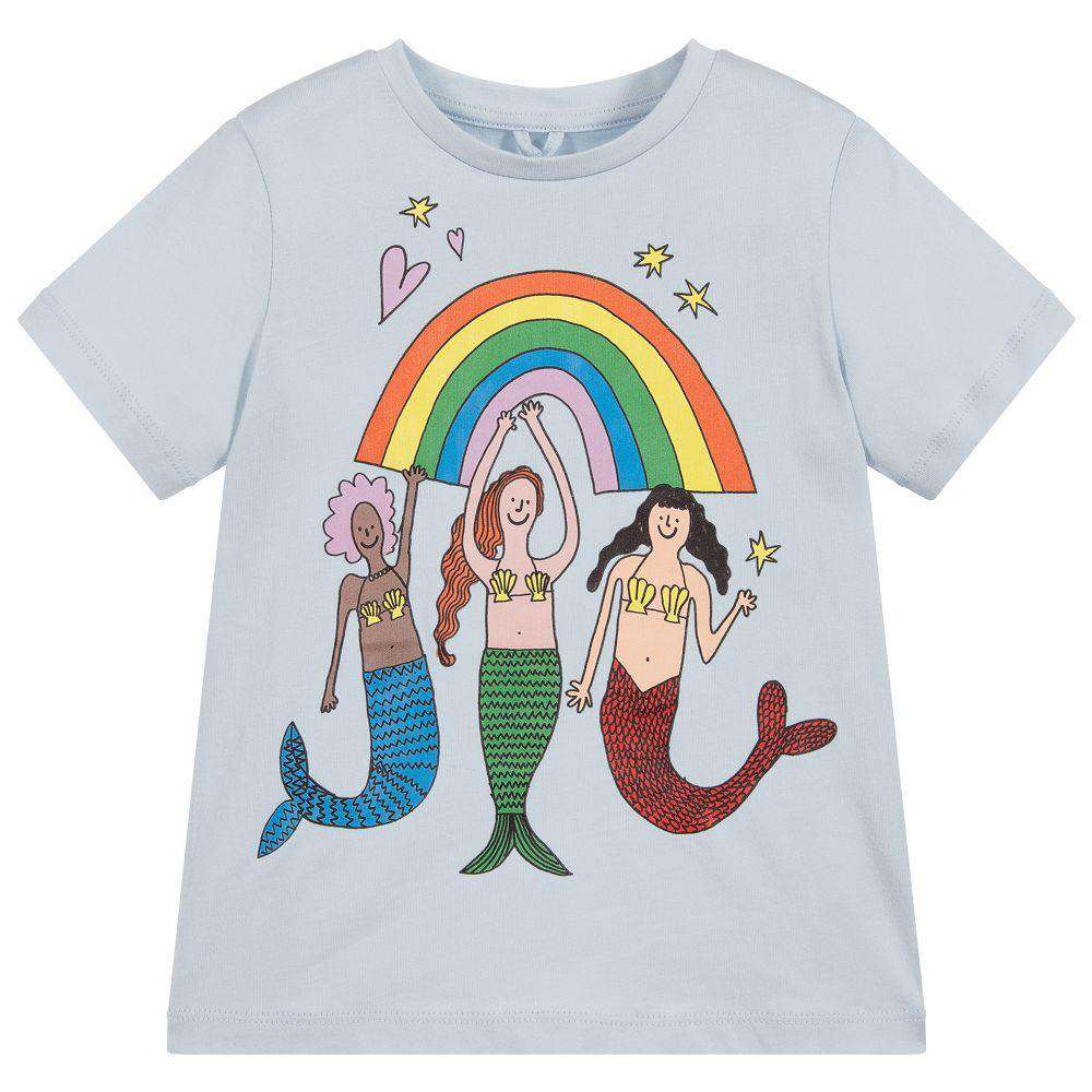 STELLA MCCARTNEY KIDS GIRLS COTTON T-SHIRT 6 YEARS