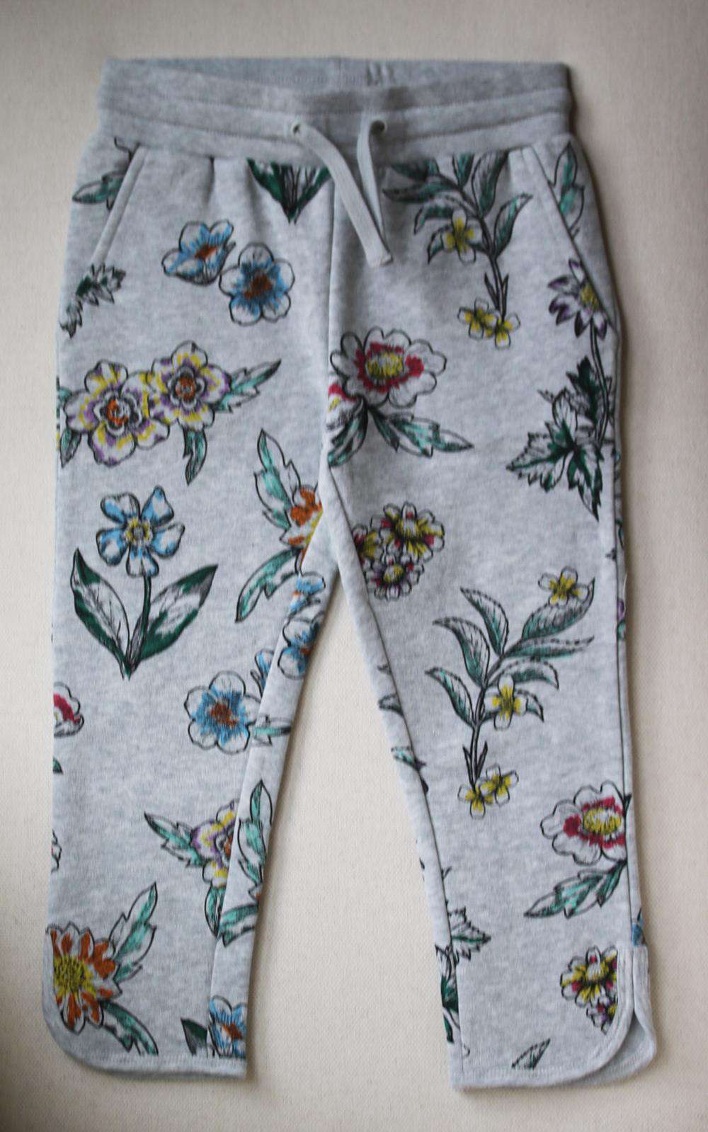 STELLA MCCARTNEY KIDS GIRLS FLORAL PRINT COTTON TRACKSUIT 5 YEARS - Image 4