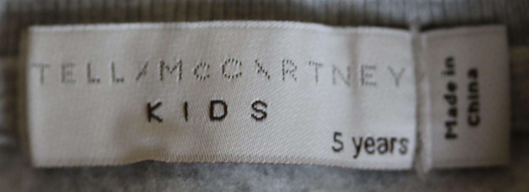 STELLA MCCARTNEY KIDS GIRLS FLORAL PRINT COTTON TRACKSUIT 5 YEARS - Image 6