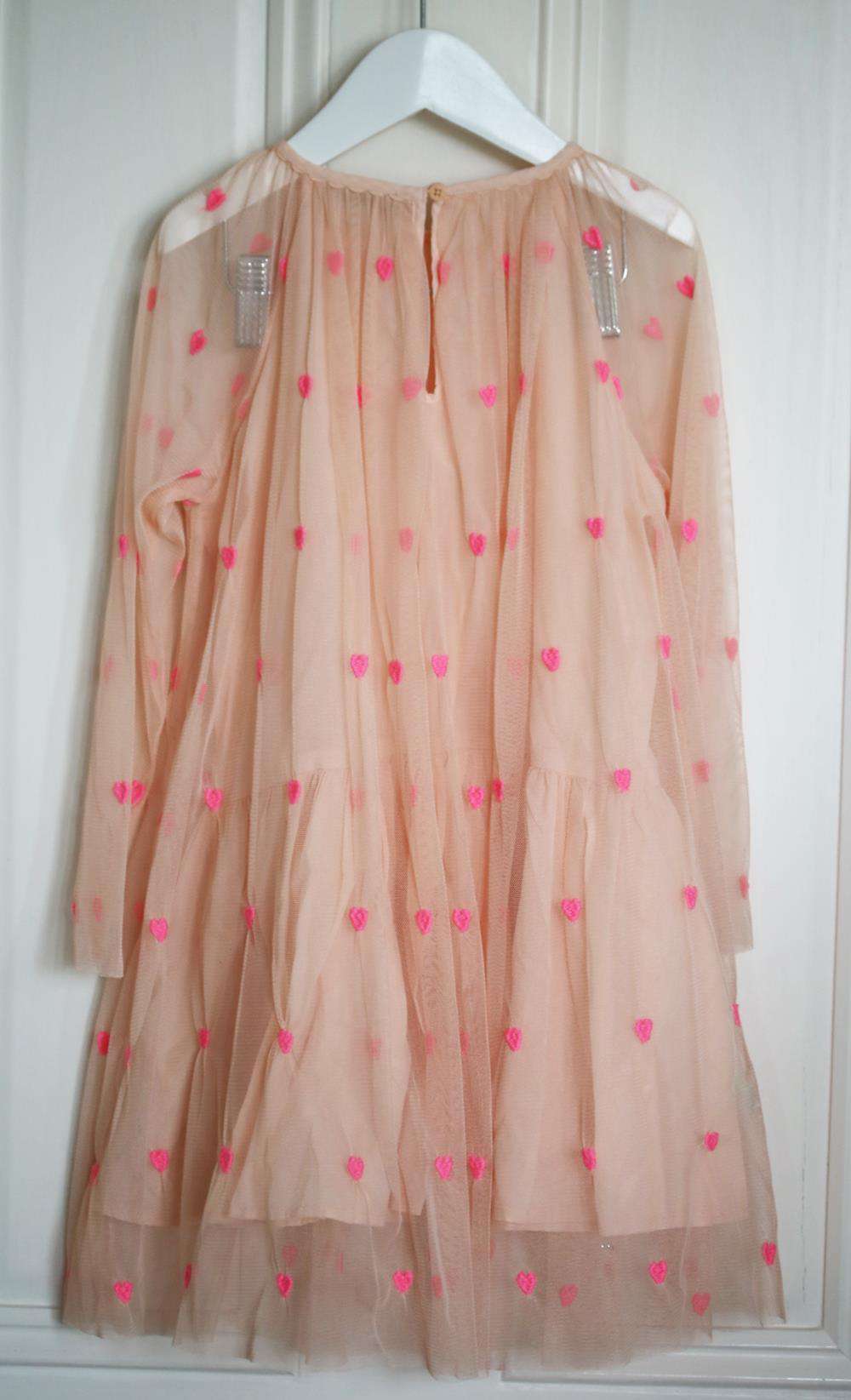 STELLA MCCARTNEY KIDS GIRLS HEART TULLE DRESS 8 YEARS - Image 3