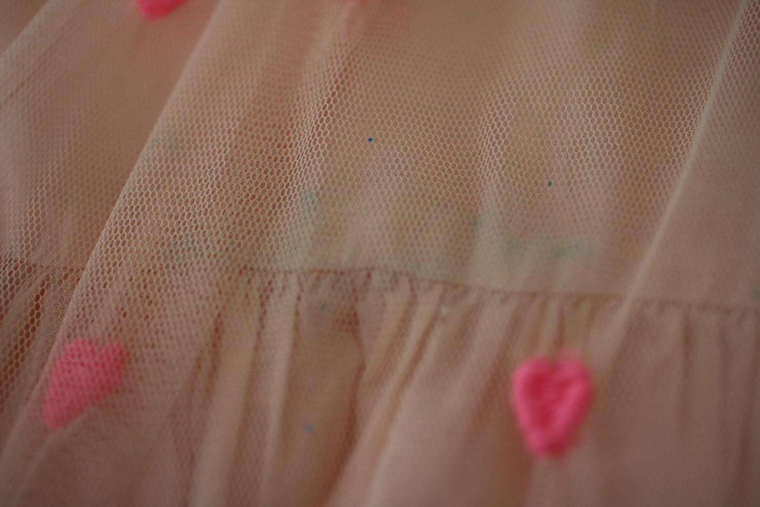 STELLA MCCARTNEY KIDS GIRLS HEART TULLE DRESS 8 YEARS - Image 5