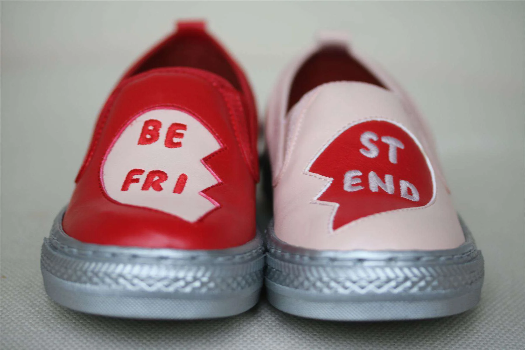 STELLA MCCARTNEY KIDS GIRLS LEO BEST FRIENDS SHOES EU 24 UK 7 US 8 - Image 2