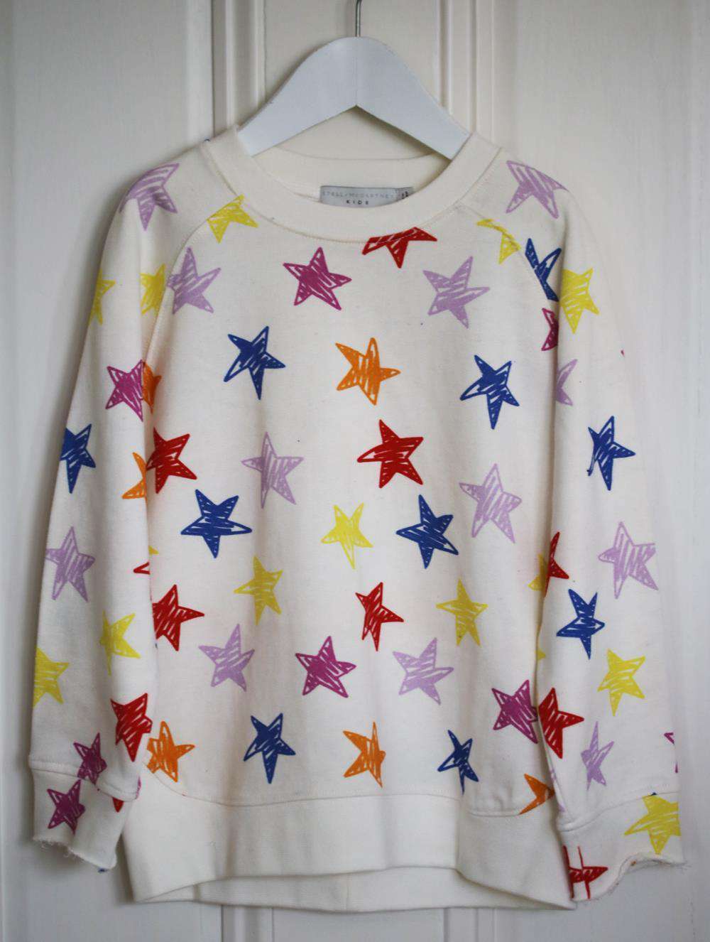 STELLA MCCARTNEY KIDS GIRLS STAR COTTON TRACKSUIT 6 YEARS - Image 2