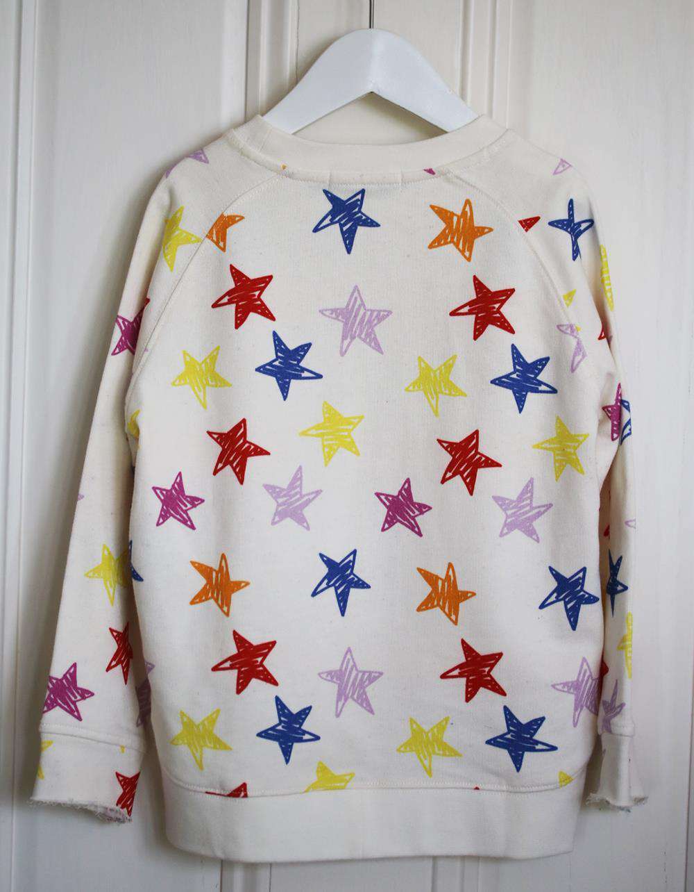 STELLA MCCARTNEY KIDS GIRLS STAR COTTON TRACKSUIT 6 YEARS - Image 3