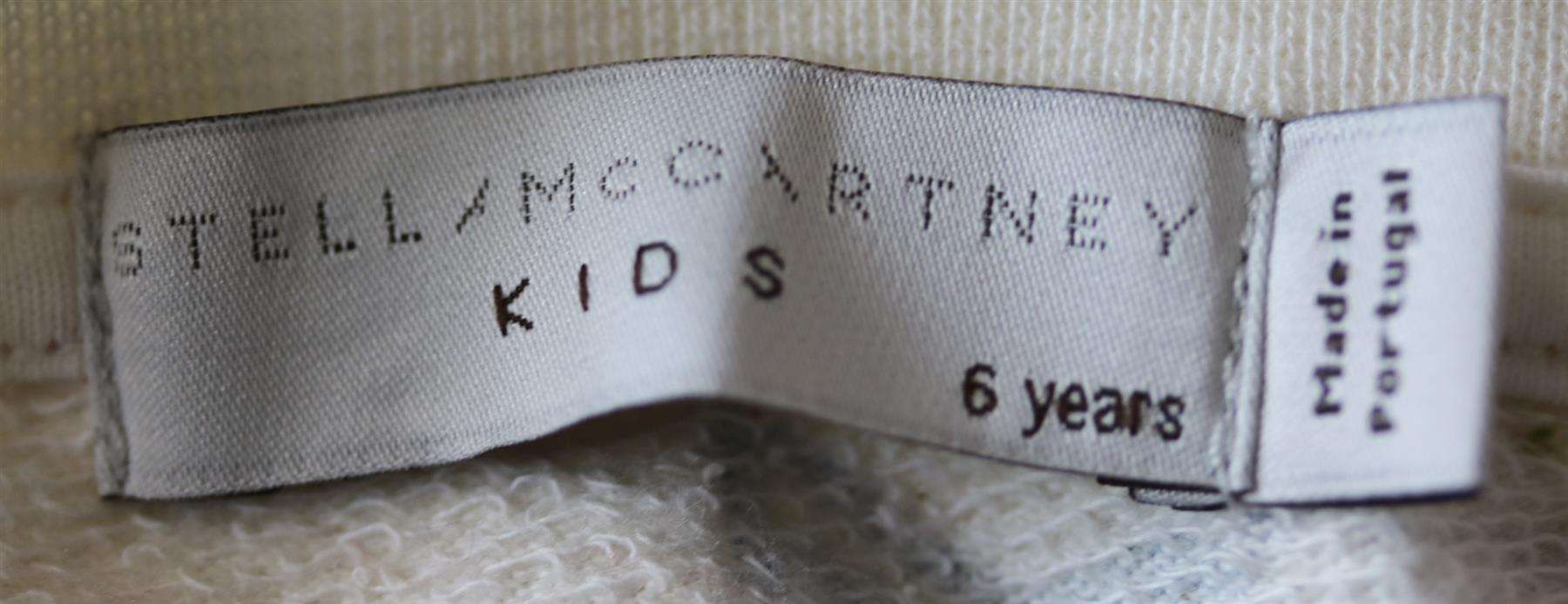 STELLA MCCARTNEY KIDS GIRLS STAR COTTON TRACKSUIT 6 YEARS - Image 6