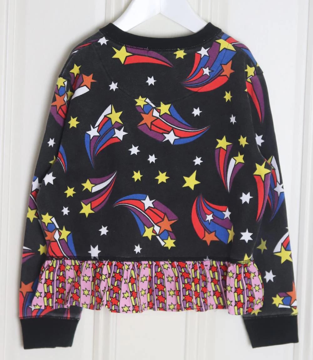STELLA MCCARTNEY KIDS GIRLS STAR PRINT COTTON TRACKSUIT 8 YEARS - Image 3