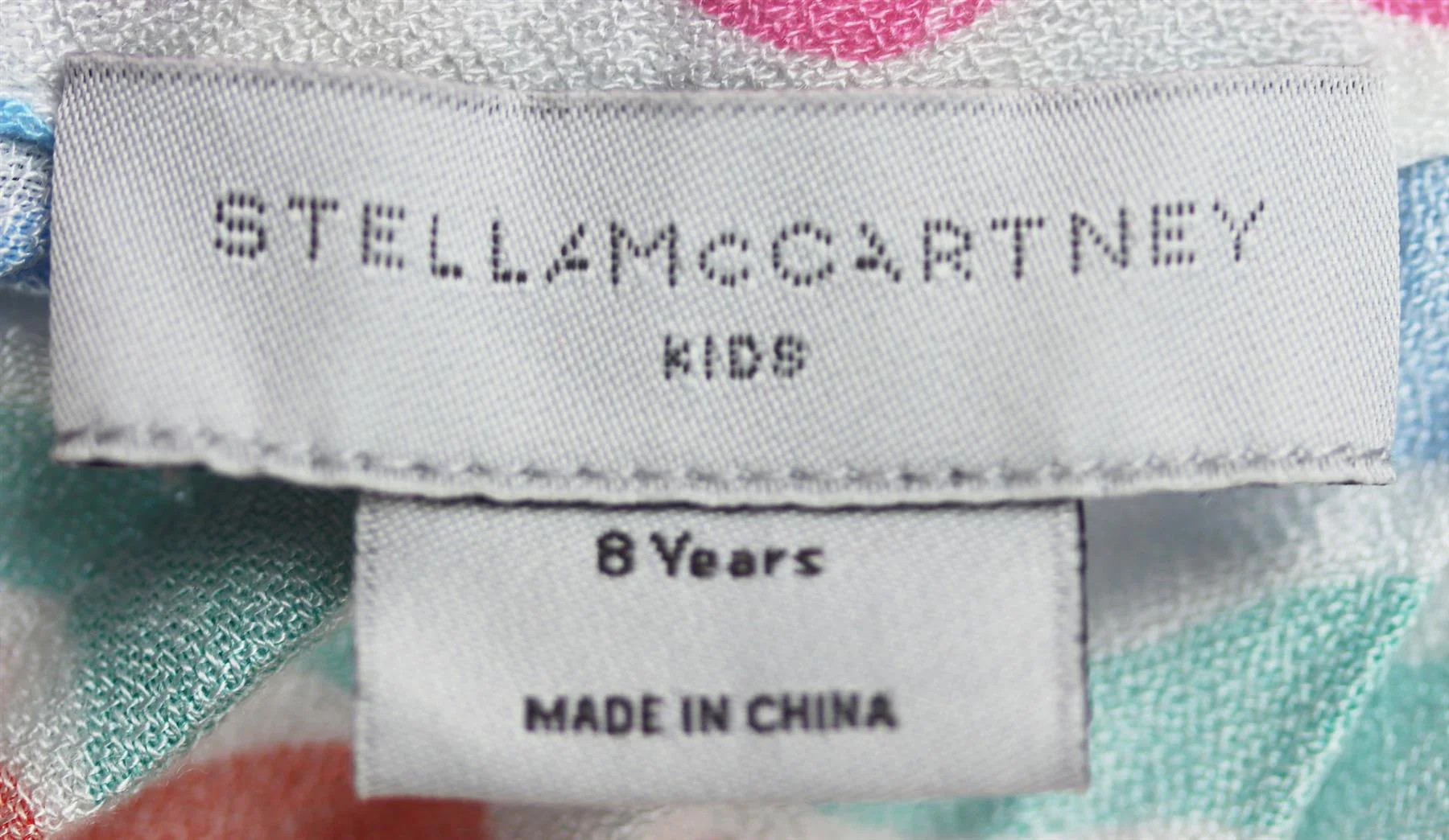 STELLA MCCARTNEY KIDS GIRLS STRIPED SHORTS 8 YEARS - Image 4