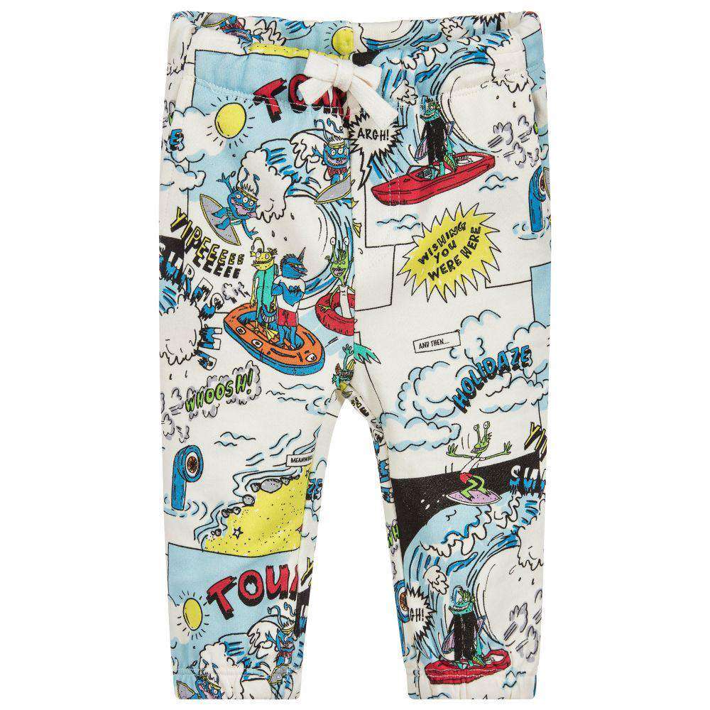 STELLA MCCARTNEY KIDS LOOPIE JERSEY TROUSERS 36 MONTHS