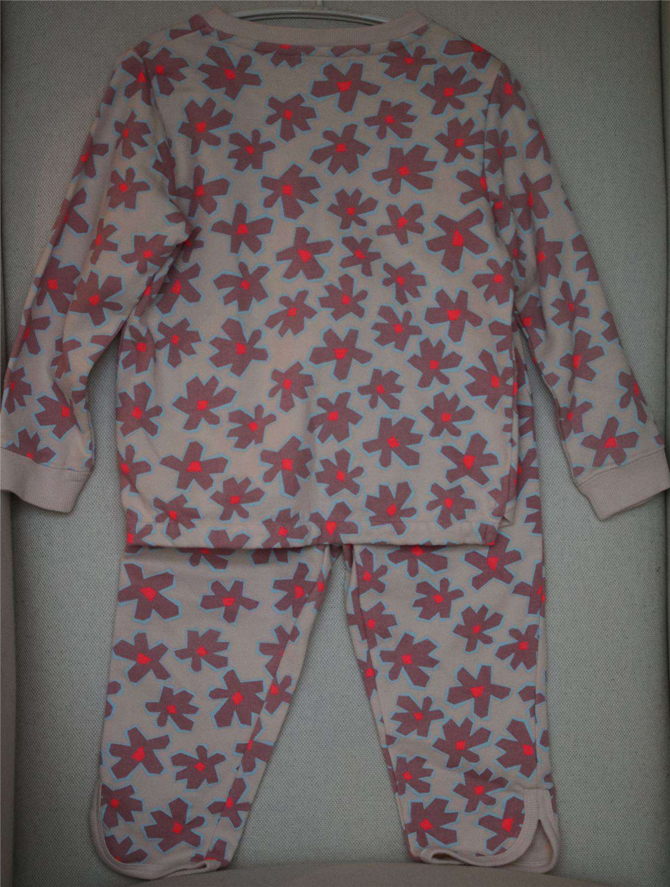 STELLA MCCARTNEY KIDS PINK FLORAL EMILIE TRACKSUIT 4 YEARS - Image 2