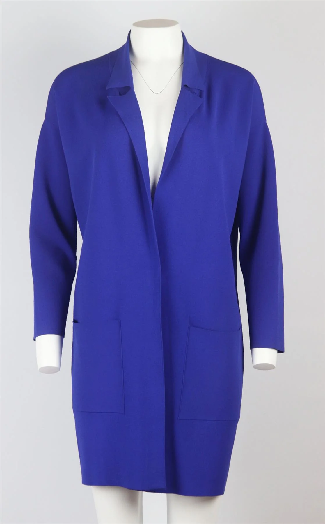 STELLA MCCARTNEY LIGHTWEIGHT KNITTED COAT IT 38 UK 6 - Image 2