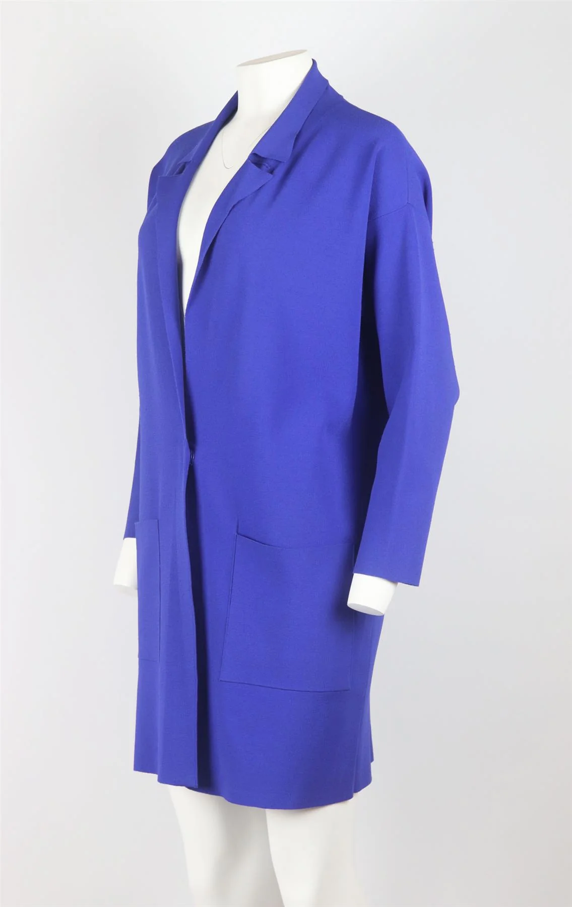 STELLA MCCARTNEY LIGHTWEIGHT KNITTED COAT IT 38 UK 6 - Image 3