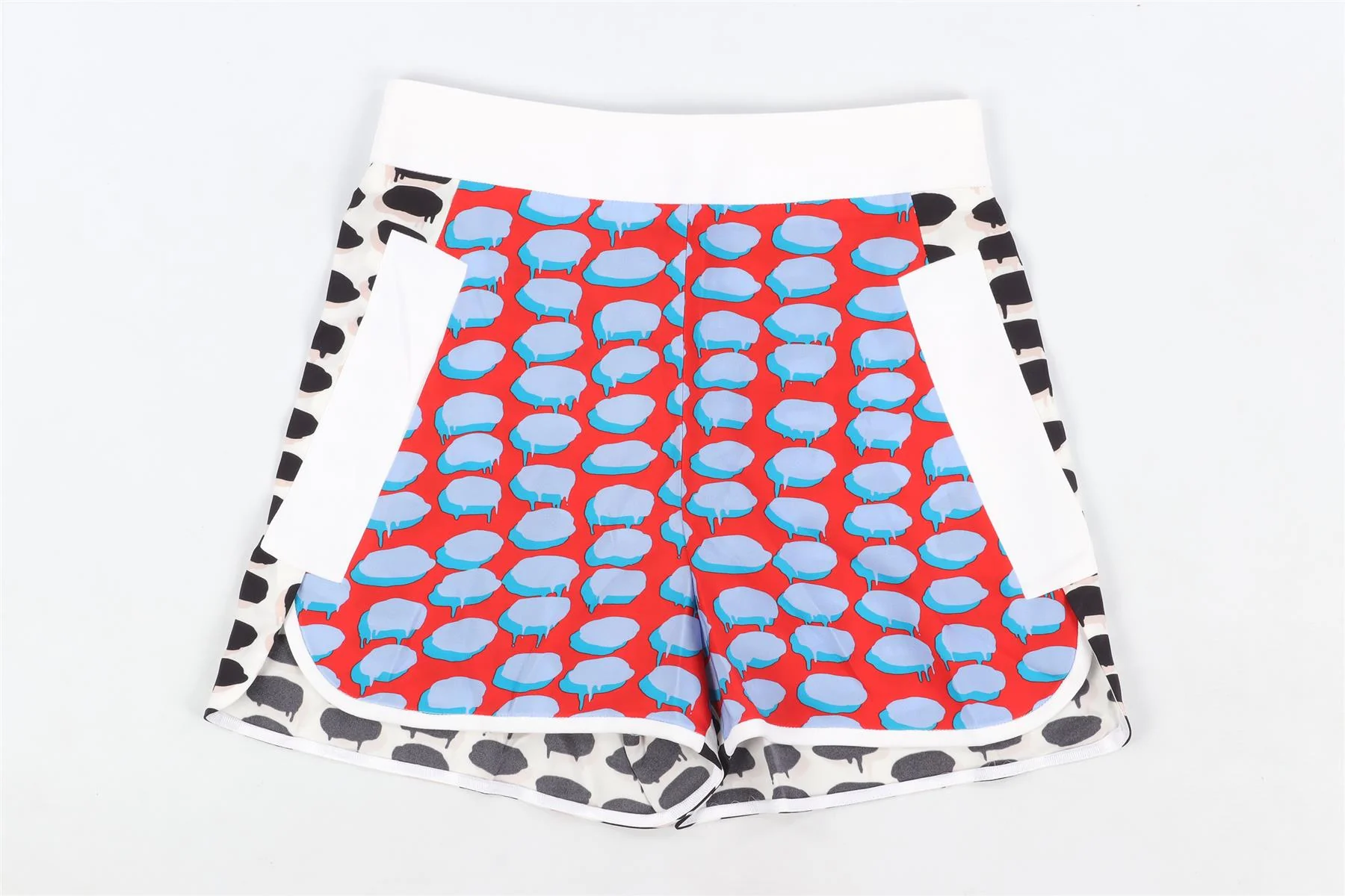 STELLA MCCARTNEY MULTI CREPE SHORTS IT 36 UK 4 - Image 2