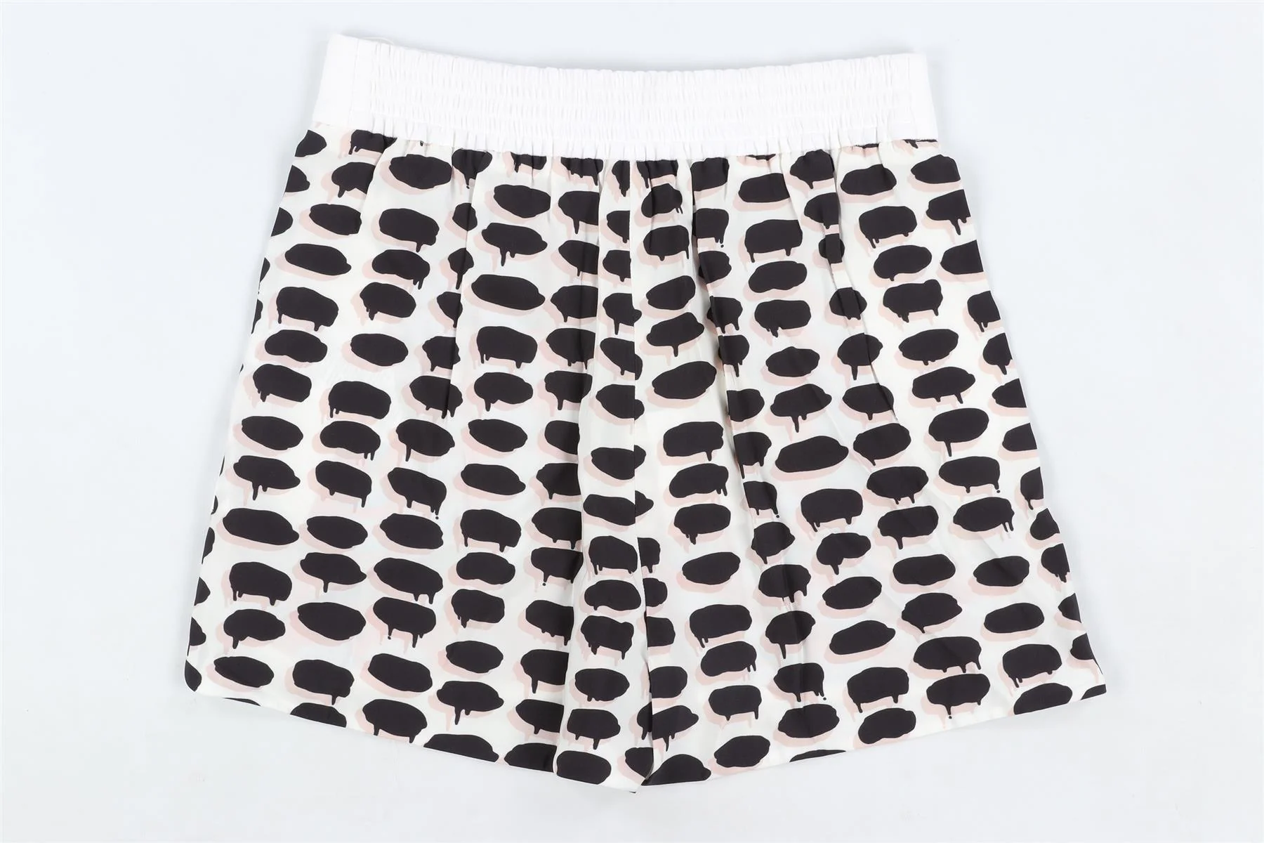 STELLA MCCARTNEY MULTI CREPE SHORTS IT 36 UK 4 - Image 4