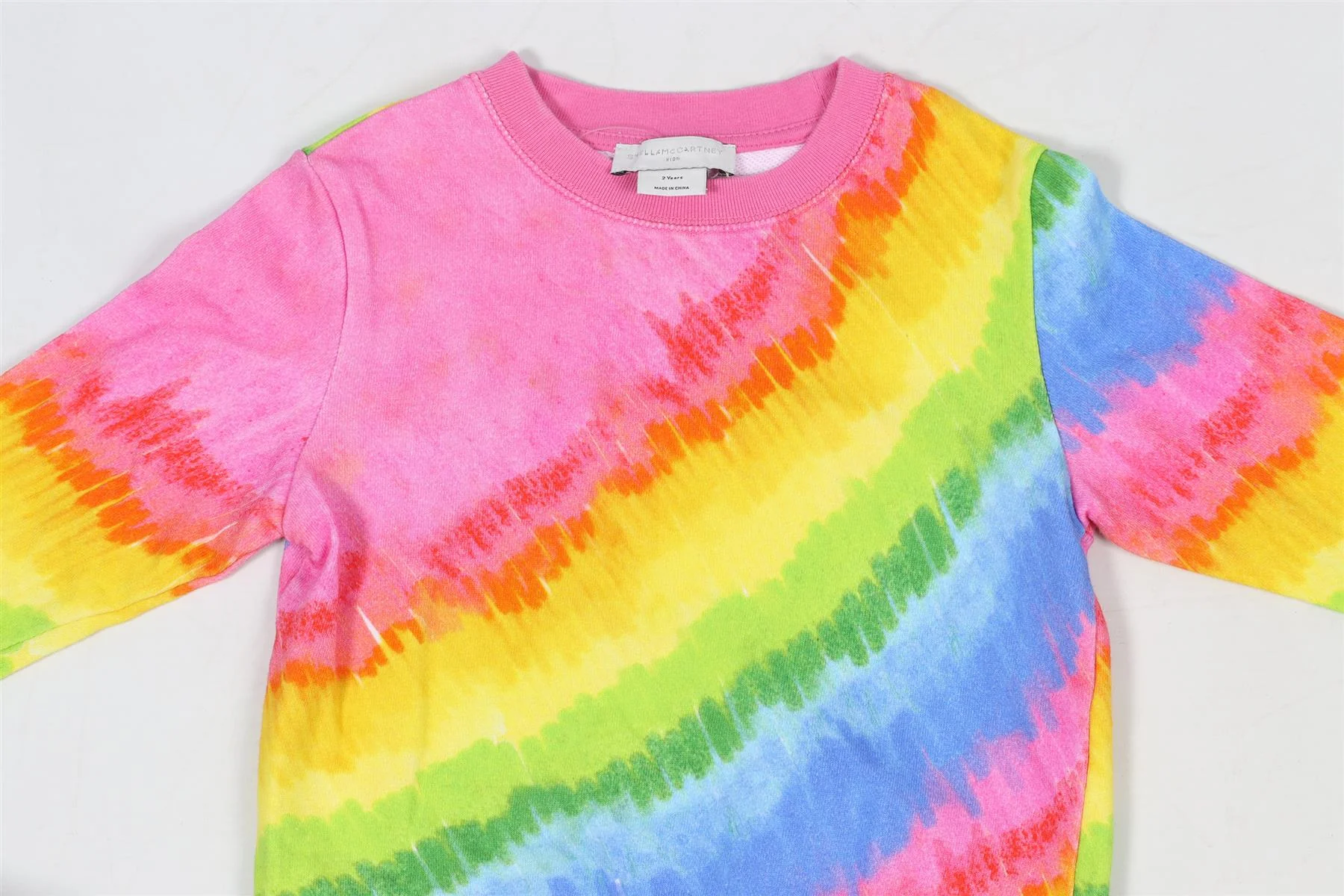 STELLA MCCARTNEY MULTICOLOURED KIDS GIRLS SWEATSHIRT AND PANTS SET 2 YEARS - Image 4
